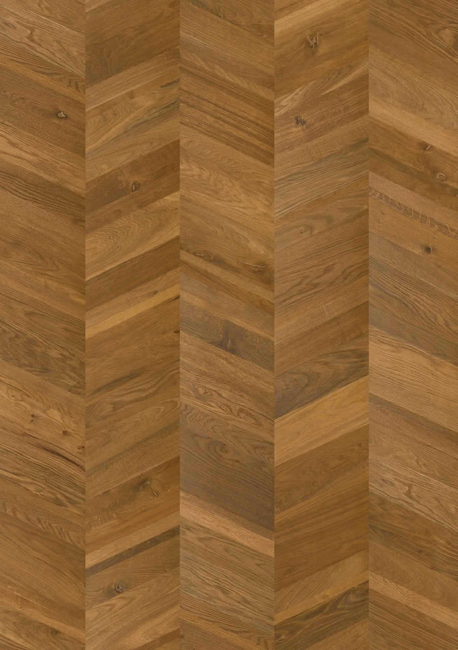 Quick-Step Parquet Prefinito Intenso – Rovere Tradizionale Oliato INT3902 | 13x600×310 mm Spina Ungherese Chevron 62,5°