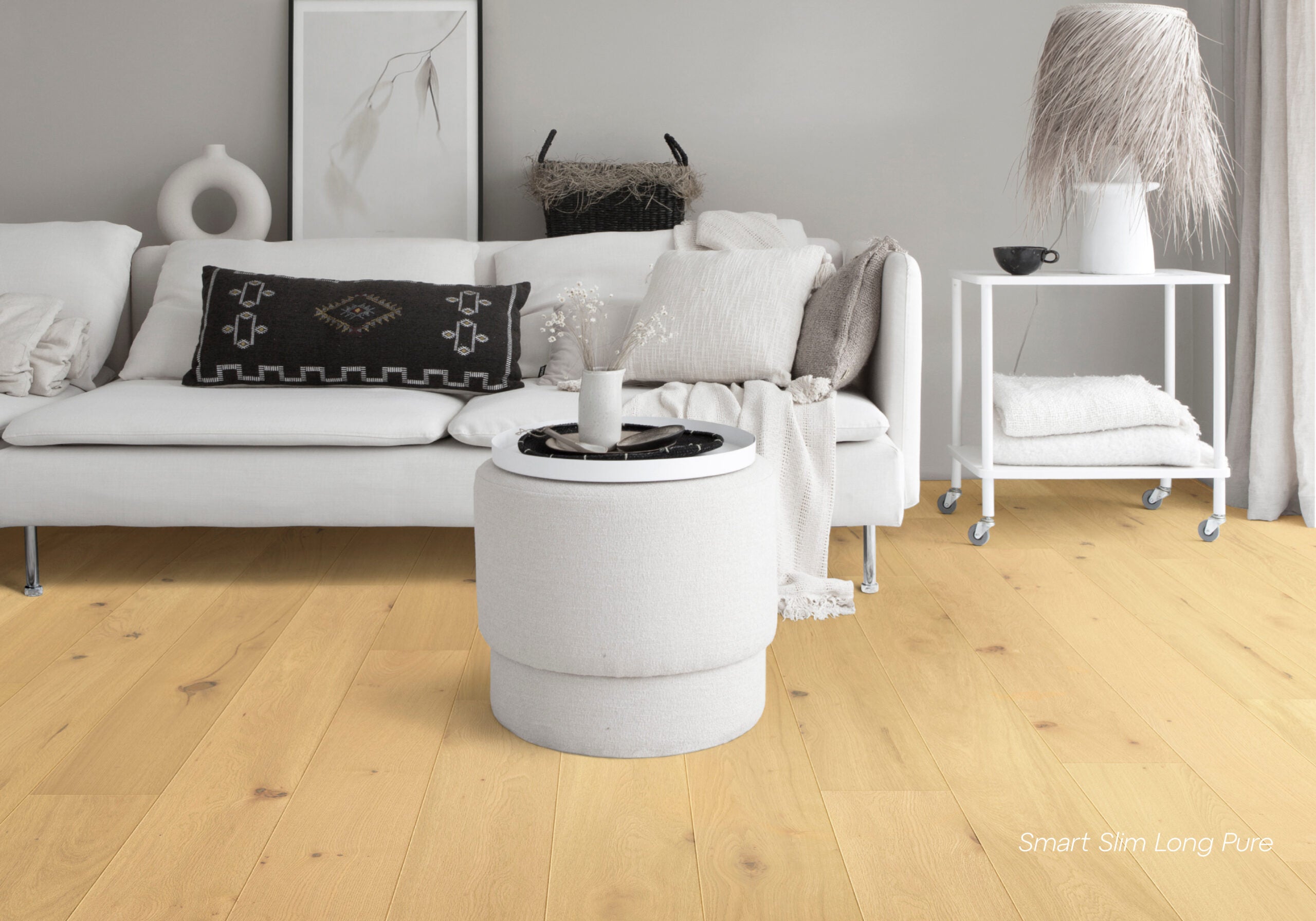 Parquet Prefinito Rovere Unilin Smart Slim Classic Pure | 10 x 145 x 910 mm