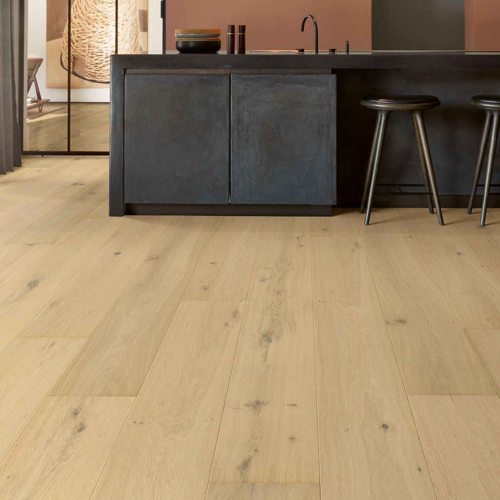 Quick-Step Parquet Prefinito Cala – Rovere bianco perla opaco  CAL7448| 13x2200×220 mm