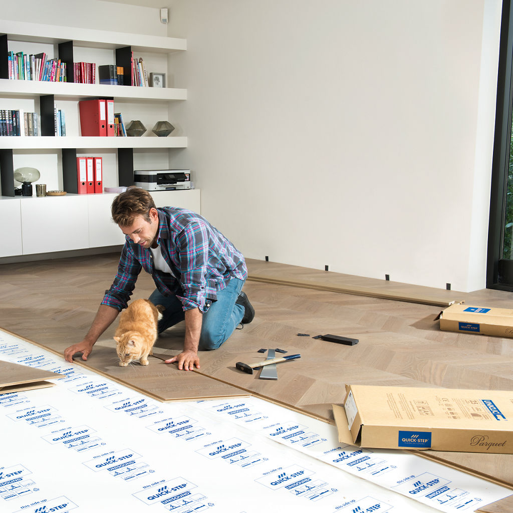 Quick-Step Parquet Prefinito Intenso – Rovere Eclissi Oliato INT3903 | 13x600×310 mm Spina Ungherese Chevron 62,5°