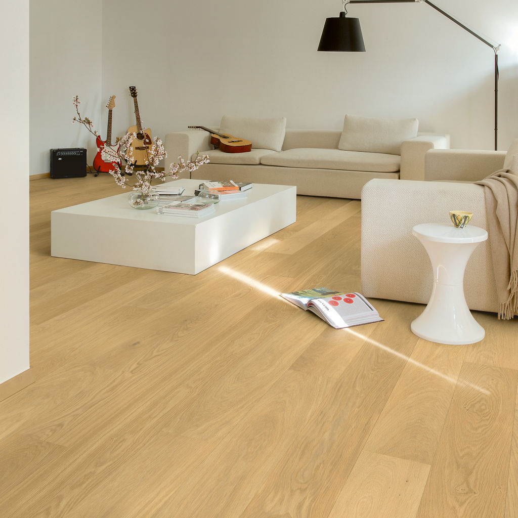 Quick-Step Parquet Prefinito Palazzo – Rovere raffinato extra opaco PAL3095 | 13,5x2200×220 mm