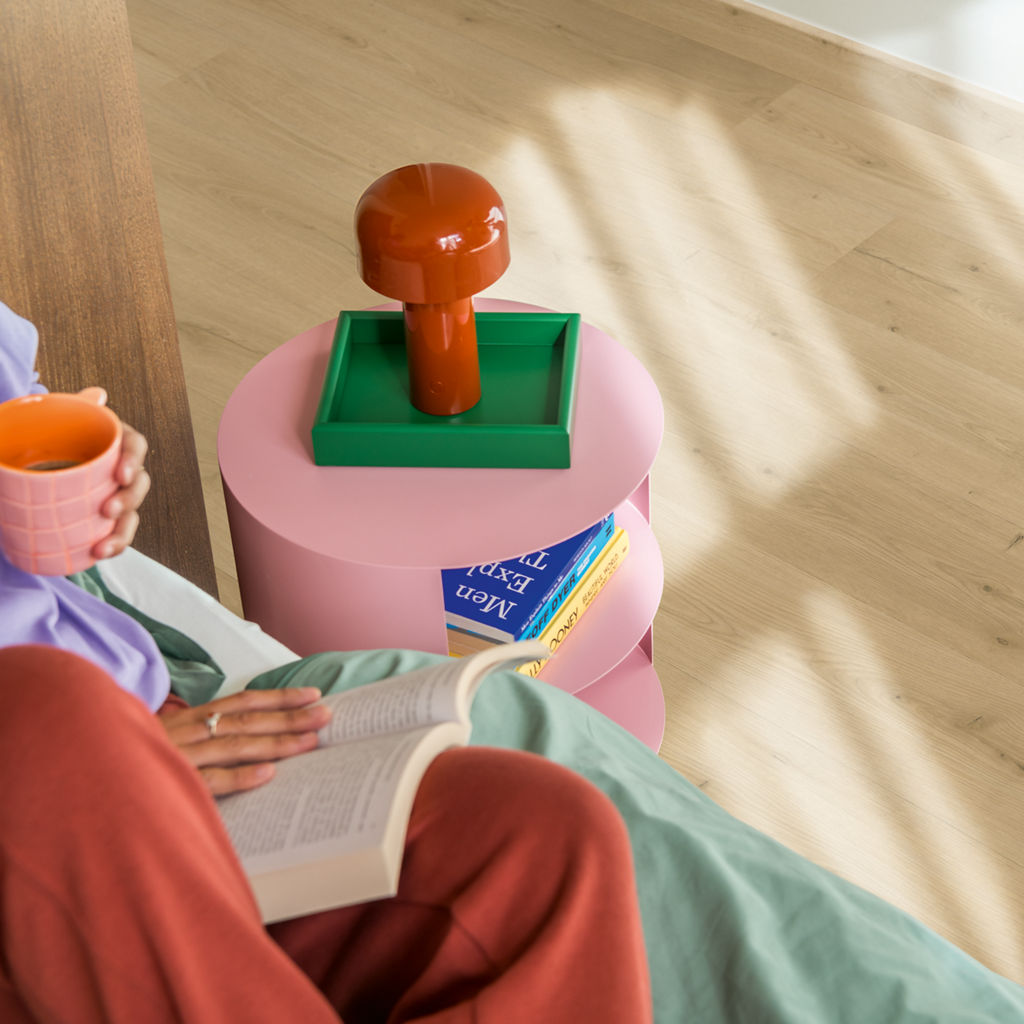 Pavimento Vinilico in SPC Quick-Step Bloom 5+1 | Rovere spazzolato beige  – SKU  AVMPU40319