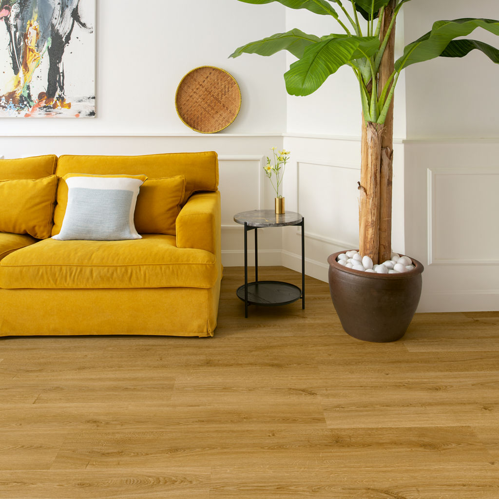 Pavimento Vinilico in SPC Quick-Step Bloom 5+1 | Rovere fumé naturale– SKU AVMPU40238