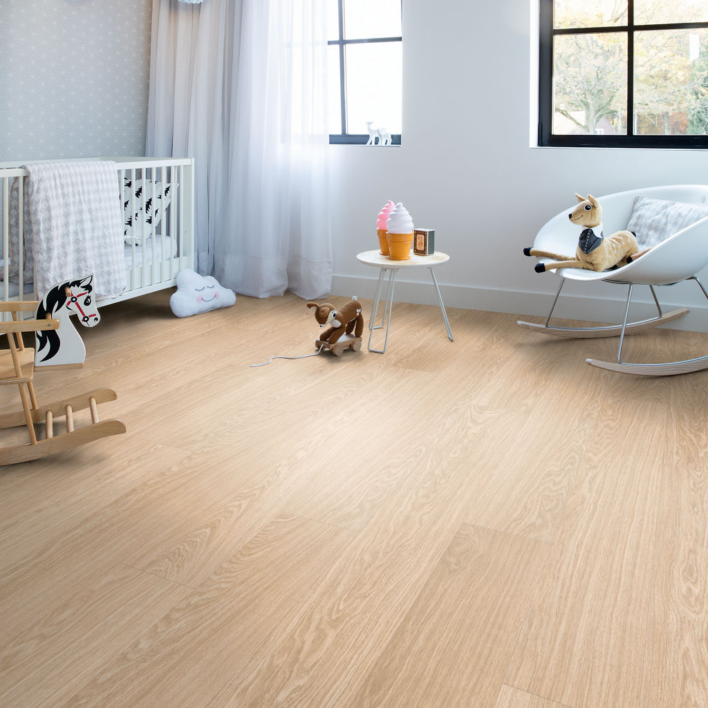 Pavimento Vinilico in SPC Quick-Step Bloom 5+1 | Rovere puro blush  – SKU AVMPU40097