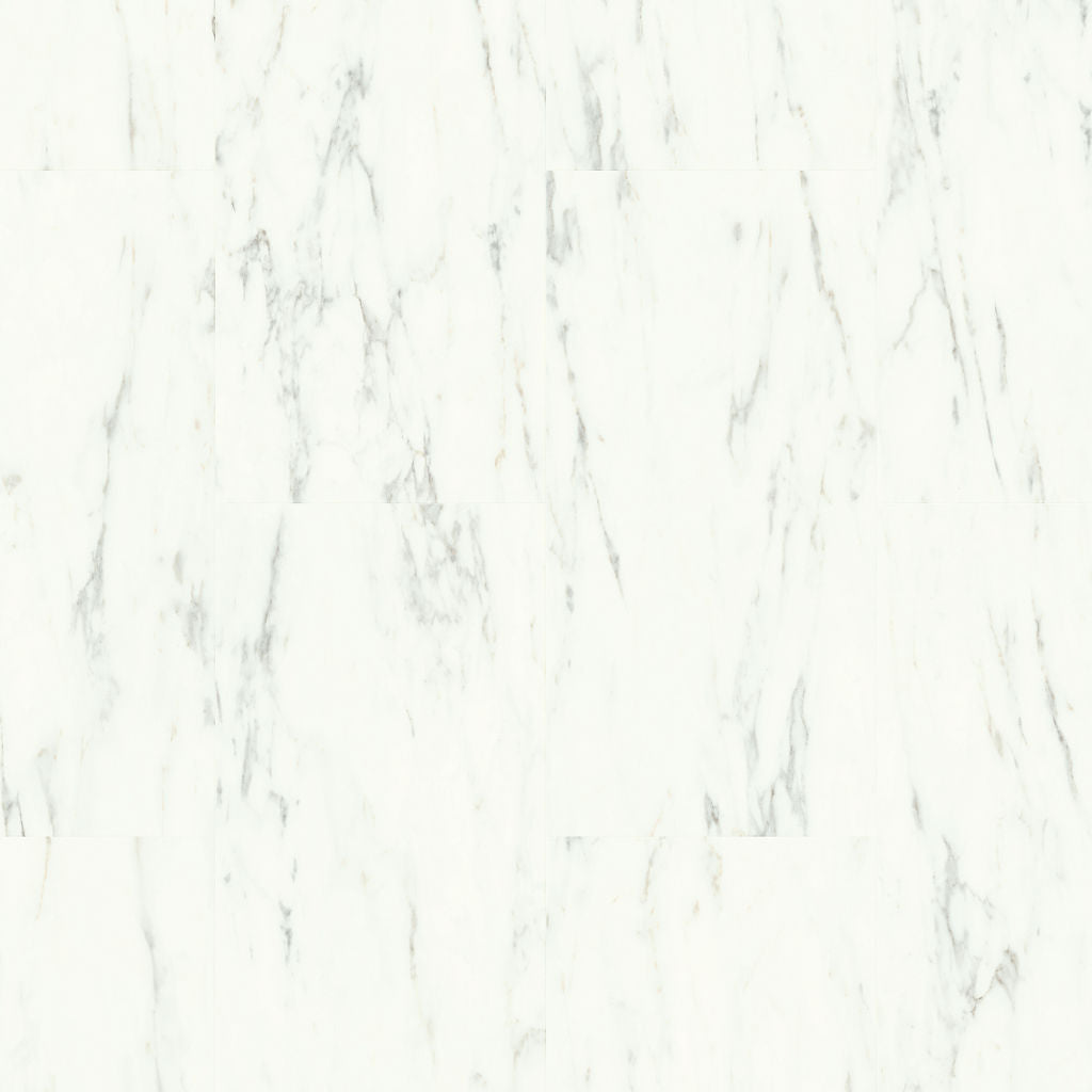 Pavimento Vinilico in SPC Quick-Step Oro 4+1 | Marmo bianco di Carrara  – SKU AVSTU40136