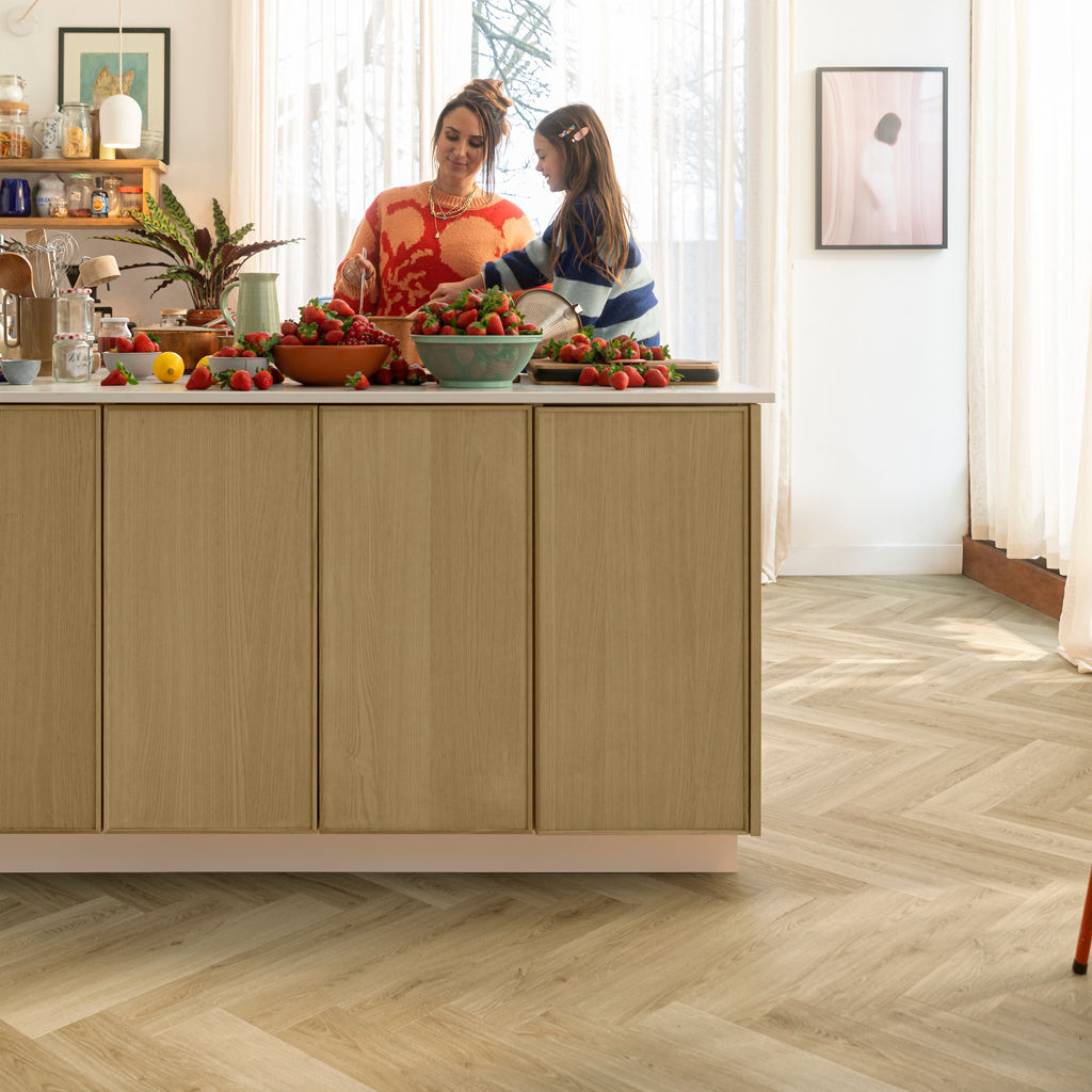 SPC a Spina Quick-Step Ciro Beige naturale | Spina di Pesce – SKU AVHBU40362